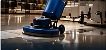 Commercial floor polishing equipment